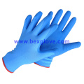 13 Gauge Nylon Liner, Latex Coating, Crinkle Finish Glove